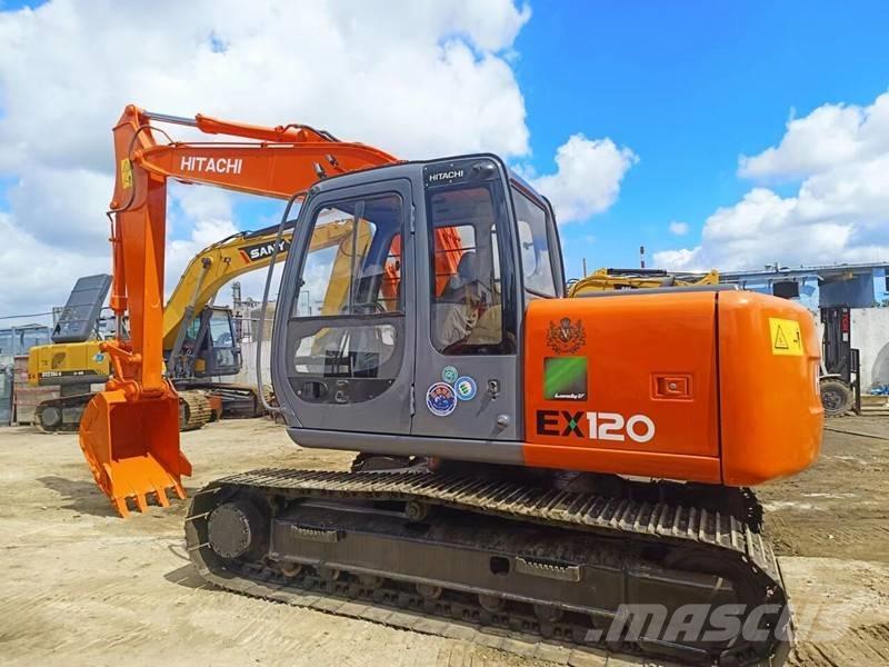 Hitachi EX 120 Escavadoras de rastos