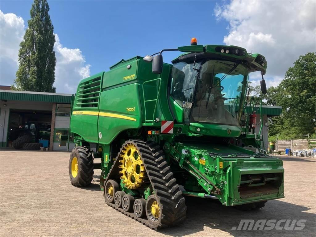 John Deere T670 Ceifeiras debulhadoras