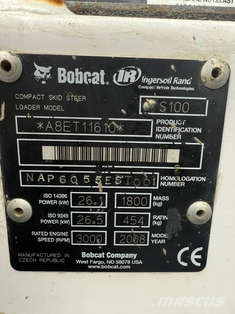 Bobcat S 100 Carregadoras de direcção deslizante