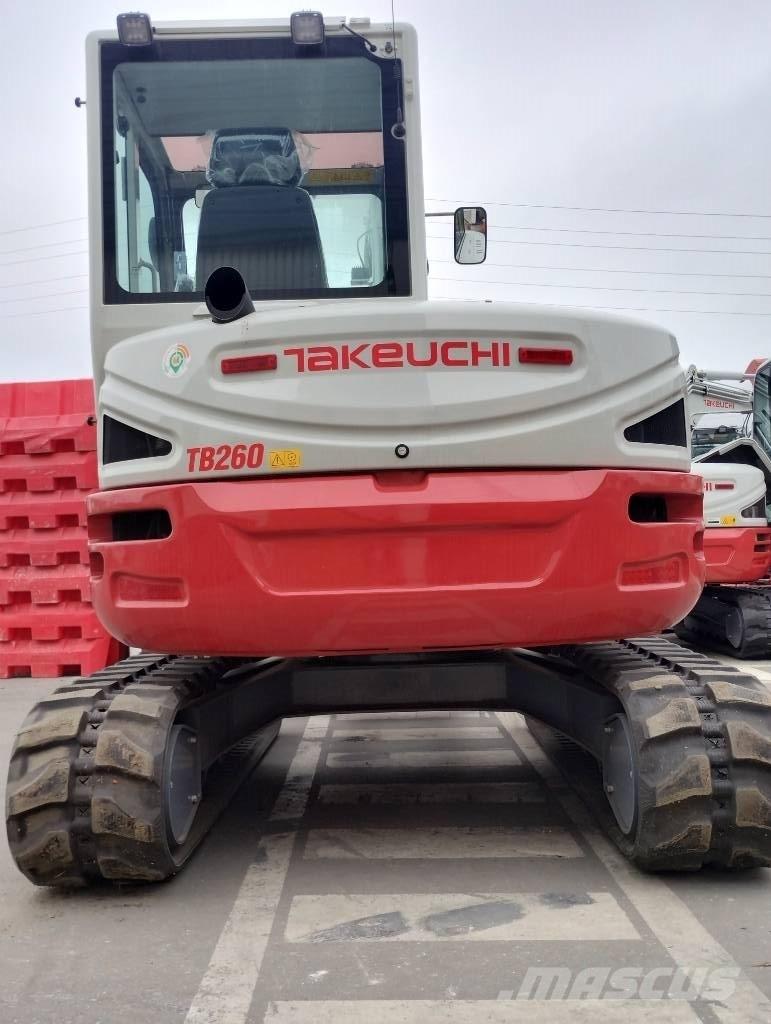 Takeuchi TB 260 Mini Escavadoras <7t