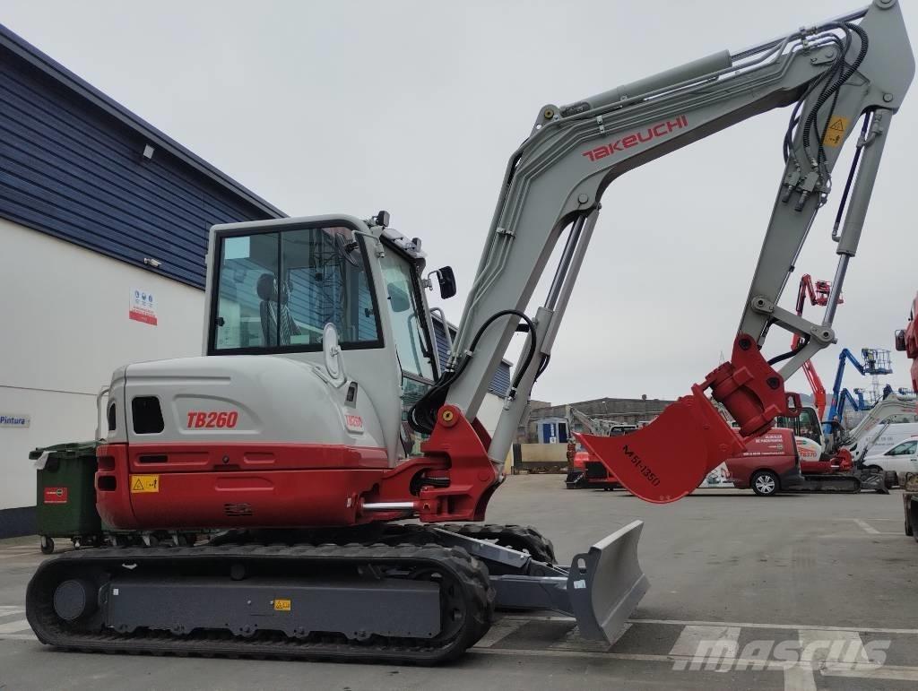 Takeuchi TB 260 Mini Escavadoras <7t