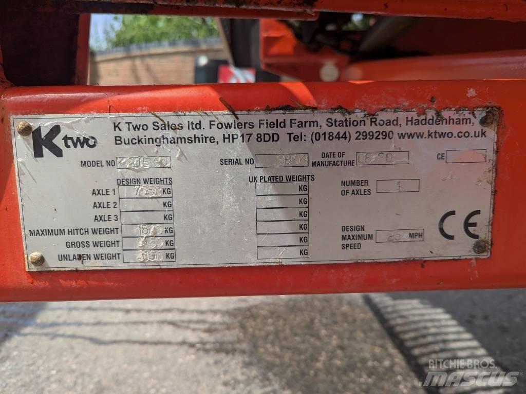 Ktwo Eco 60 Espalhadores de estrume