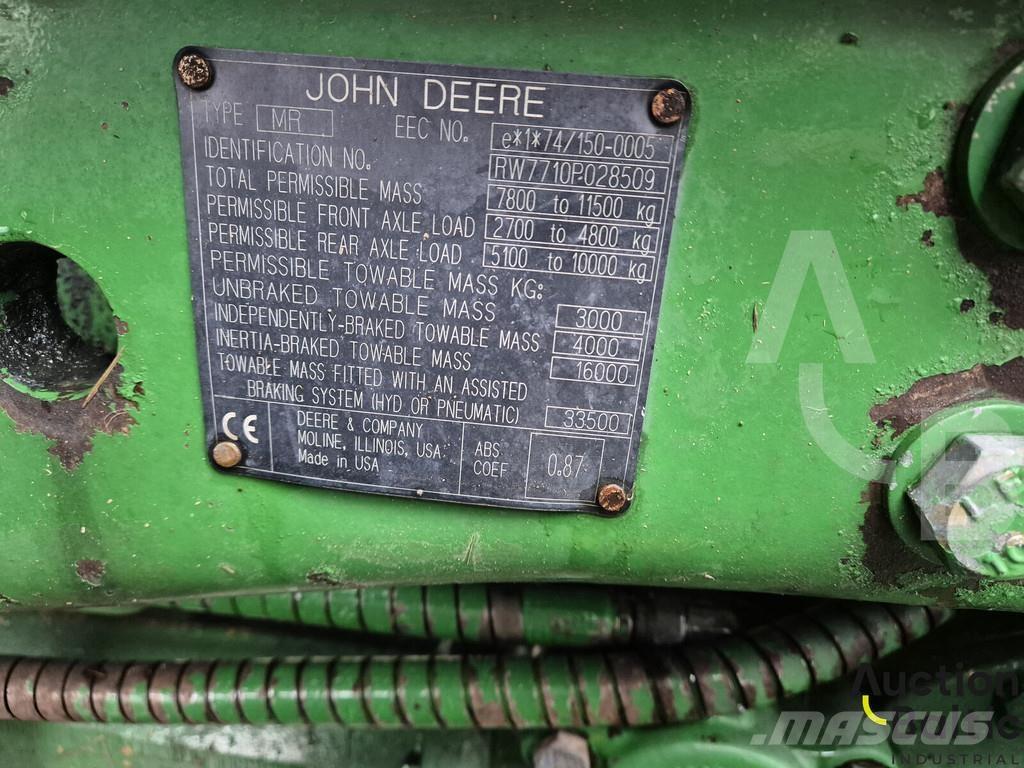 John Deere 7710 Tratores Agrícolas usados