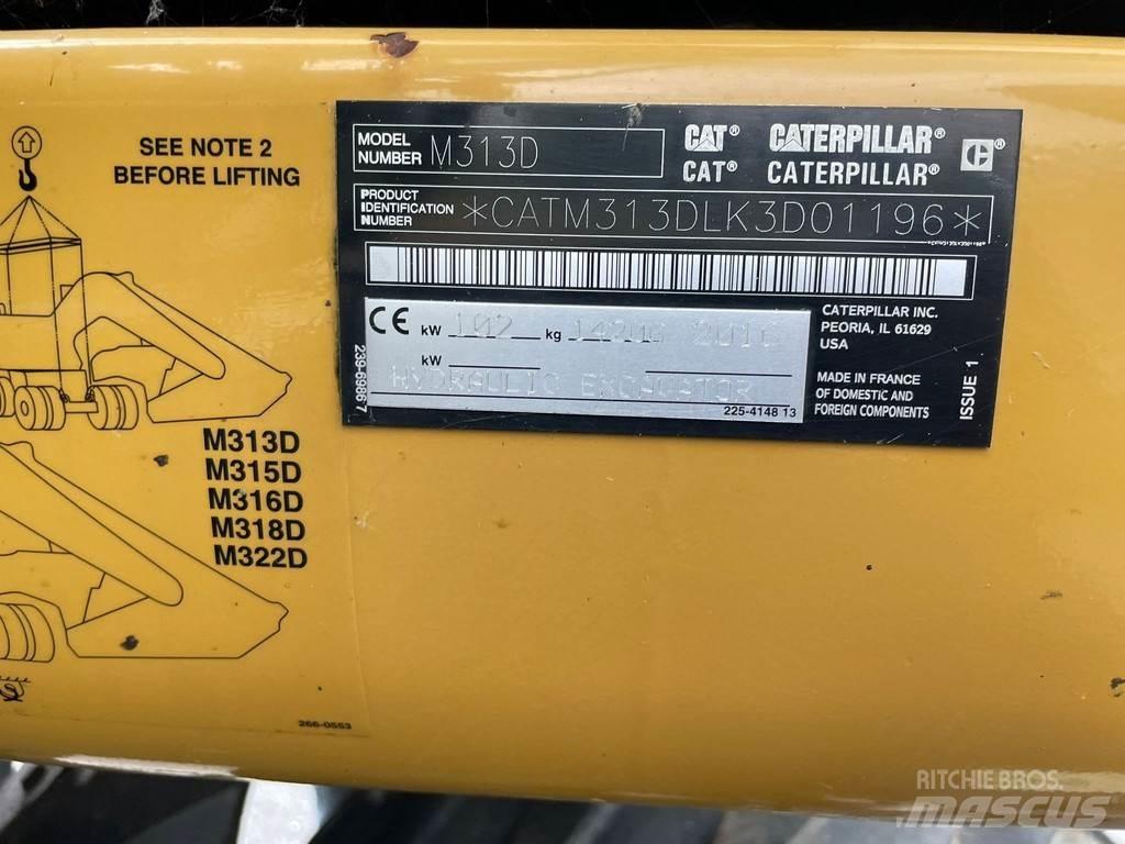CAT M313D - CE Escavadoras de rodas