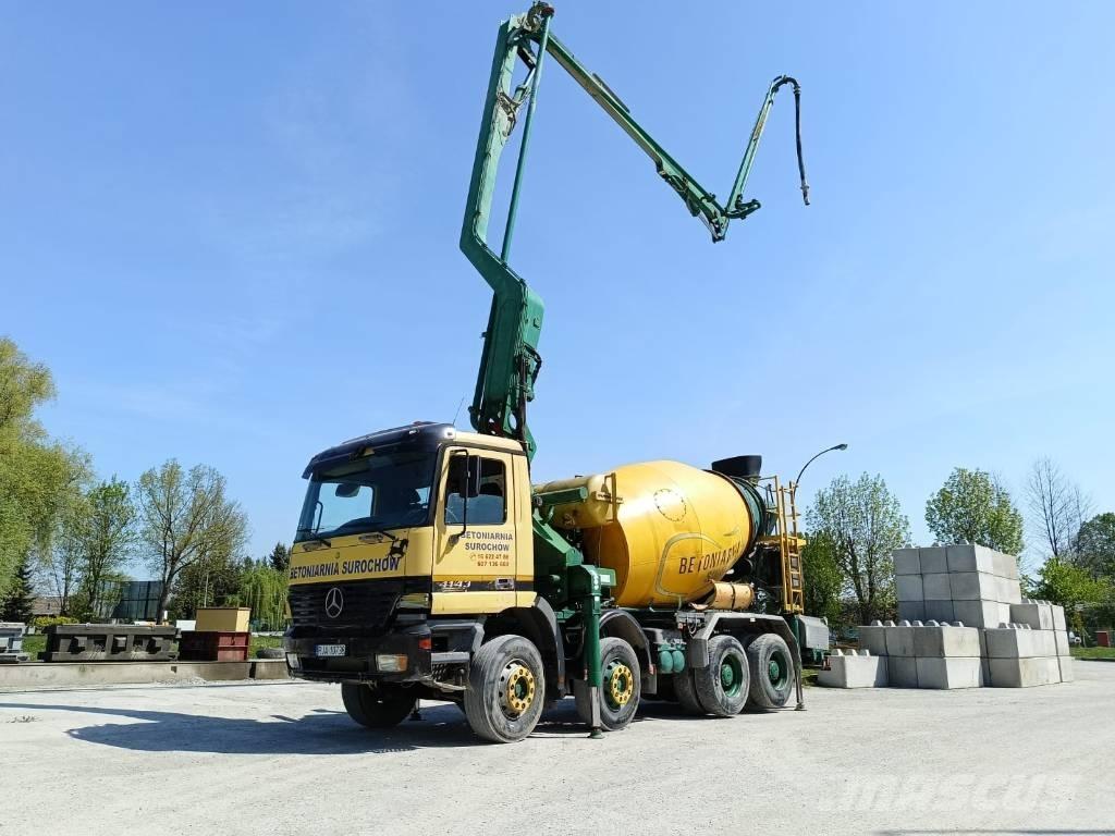 Mercedes-Benz 4143 Camiões bomba Betão