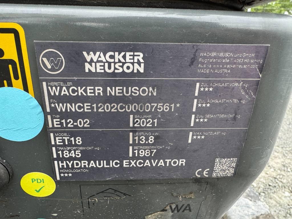 Wacker Neuson ET18 Escavadoras de rastos