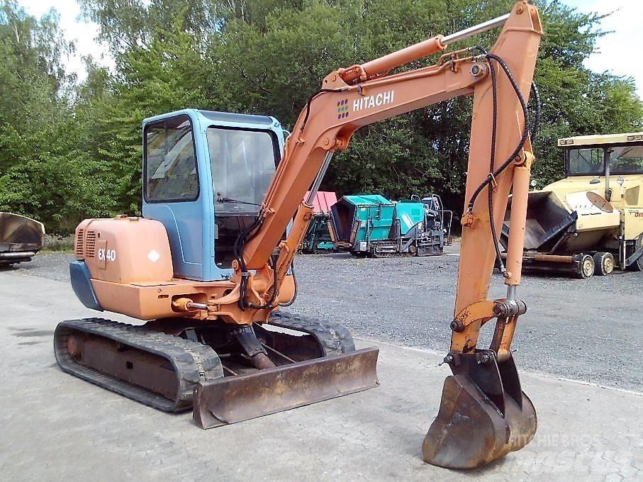 Hitachi EX 40 Mini Escavadoras <7t