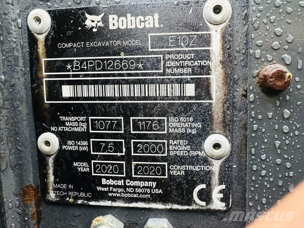 Bobcat E 10z Mini Escavadoras <7t