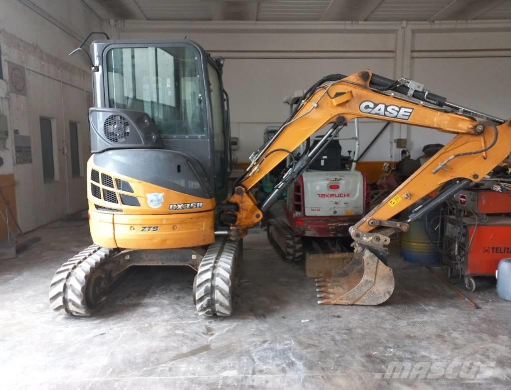 CASE CX 35 B ZTS Mini Escavadoras <7t