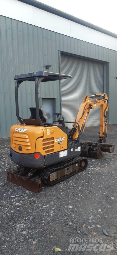 CASE CX18C CANOPY Mini Escavadoras <7t