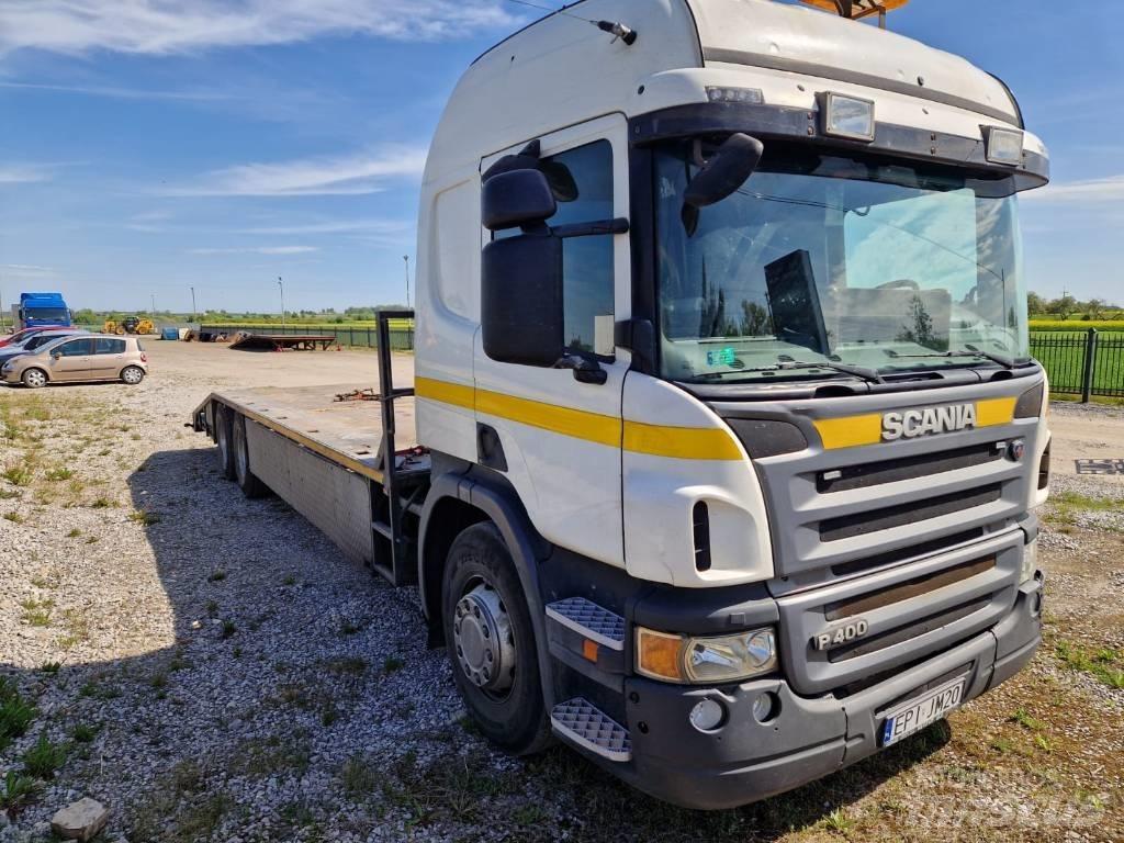 Scania P 400 Camiões estrado/caixa aberta