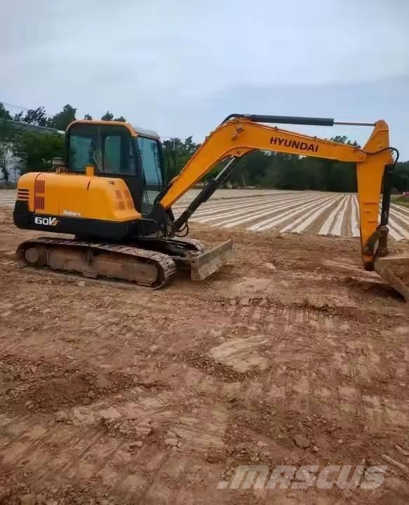 Hyundai 60vs Escavadoras de rastos