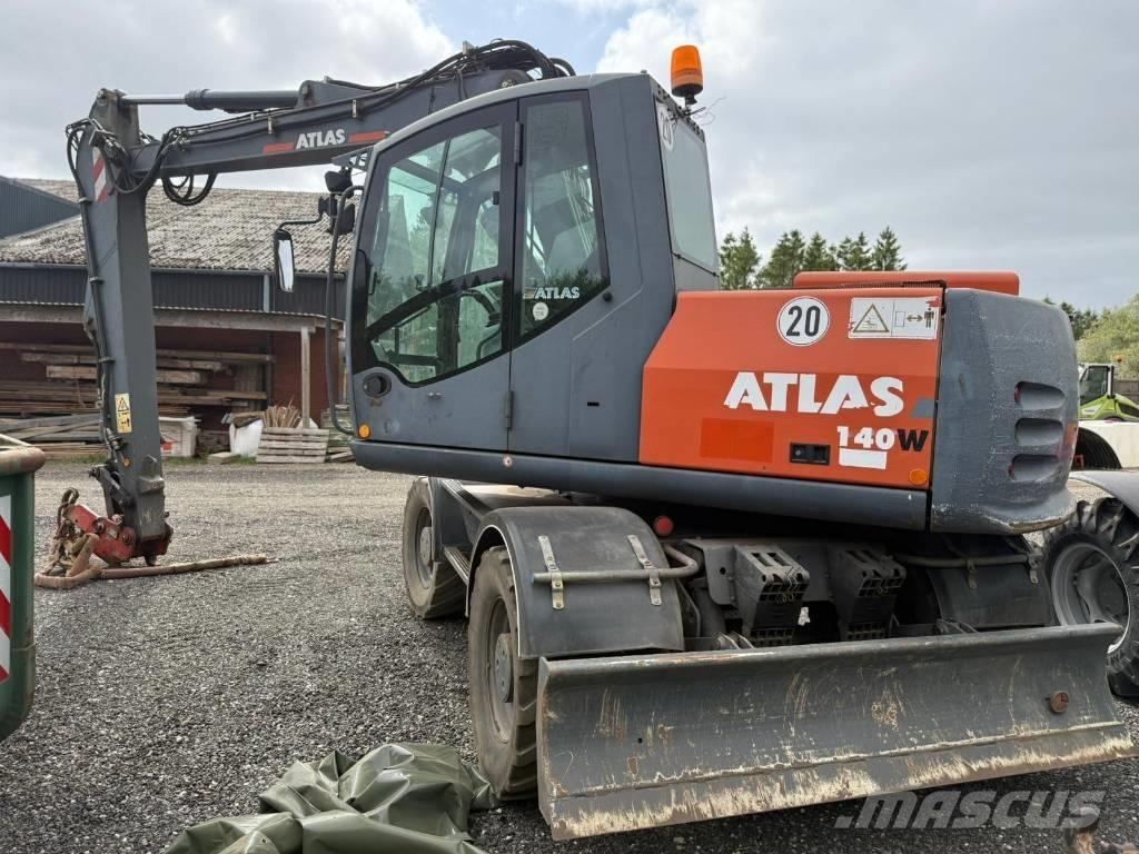 Atlas 140 W Escavadoras de rodas
