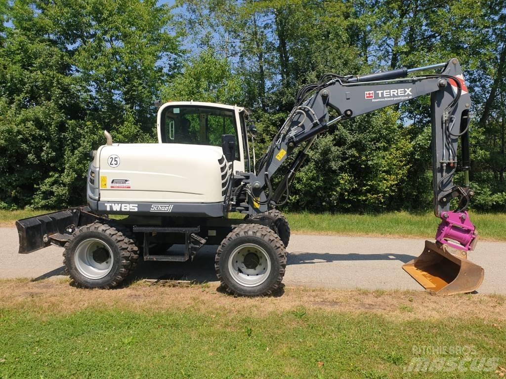 Terex TW 85 Escavadoras de rodas