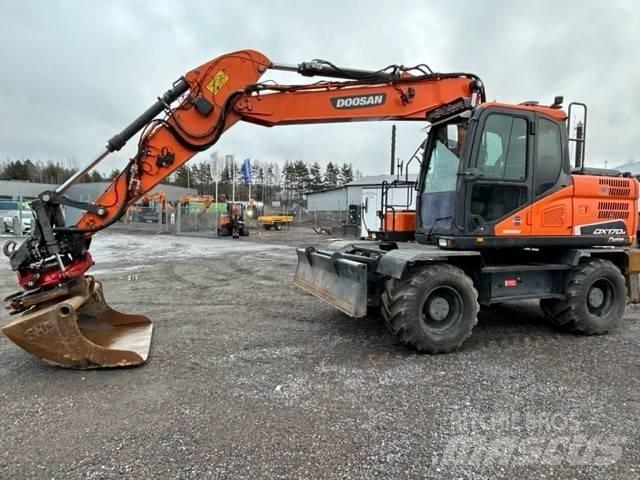 Doosan DX 170 W-5 Escavadoras de rodas