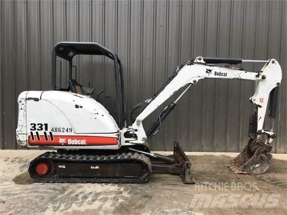 Bobcat 331G Mini Escavadoras <7t