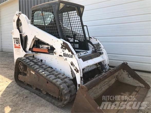 Bobcat T190 Carregadoras de direcção deslizante