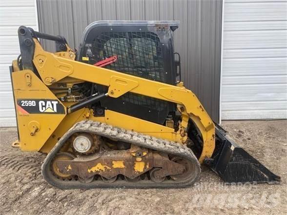 CAT 259D Carregadoras de direcção deslizante
