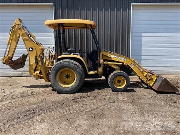 John Deere 110 Retroescavadoras
