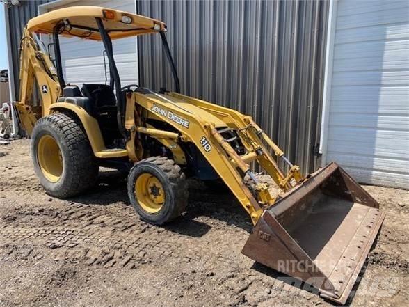 John Deere 110 Retroescavadoras