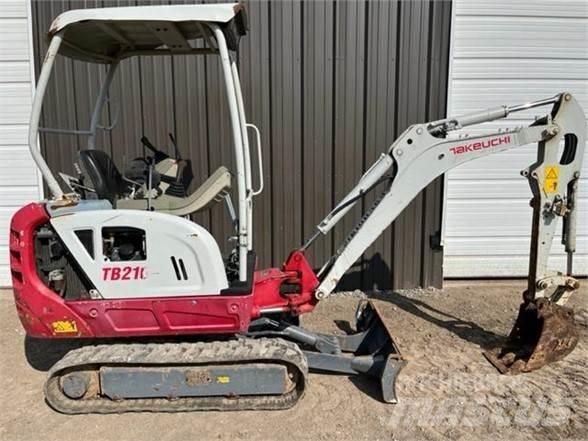 Takeuchi TB216 Mini Escavadoras <7t