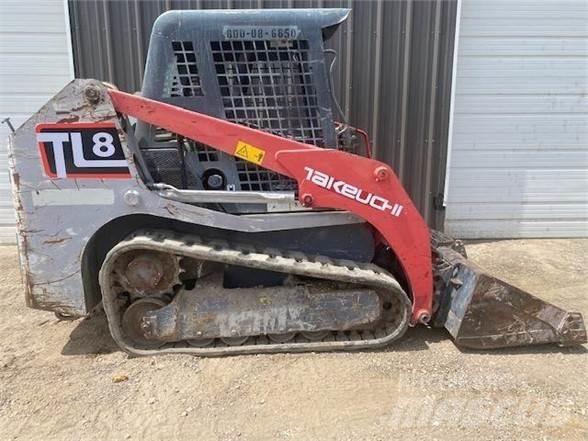 Takeuchi TL8 Carregadoras de direcção deslizante