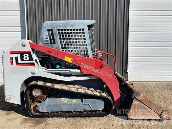 Takeuchi TL8 Carregadoras de direcção deslizante