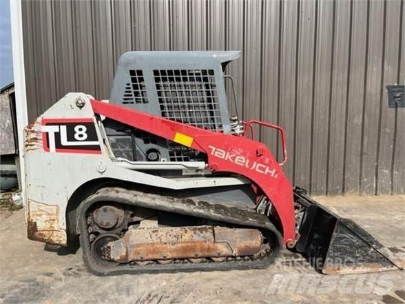 Takeuchi TL8 Carregadoras de direcção deslizante