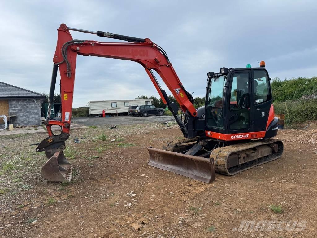 Kubota KX 080-4 Escavadoras Midi 7t - 12t