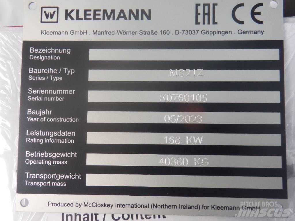Kleemann MS 21 Z Crivos