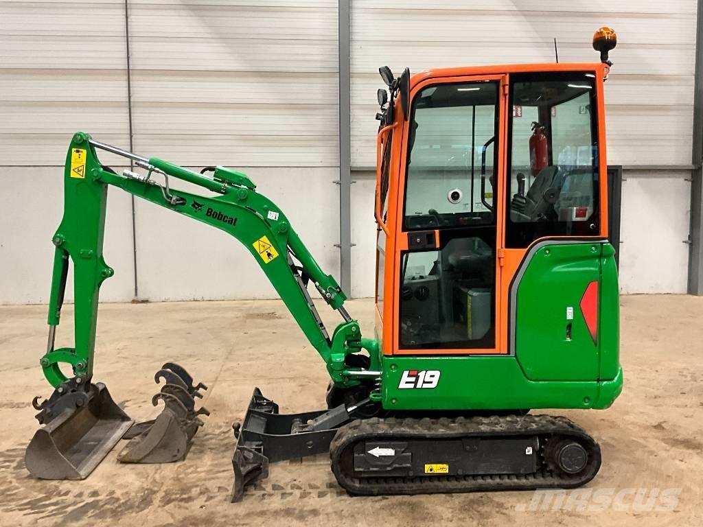 Bobcat E 19 Mini Escavadoras <7t