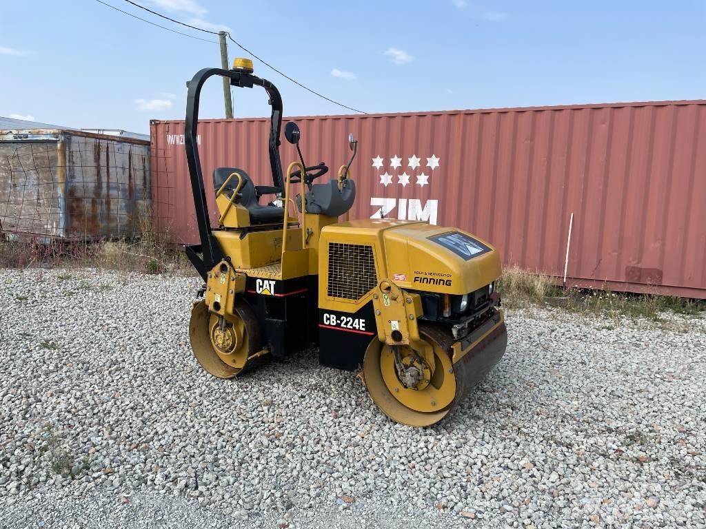 CAT CB224E Cilindros Compactadores tandem
