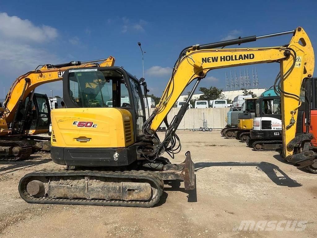 New Holland E60C Mini Escavadoras <7t