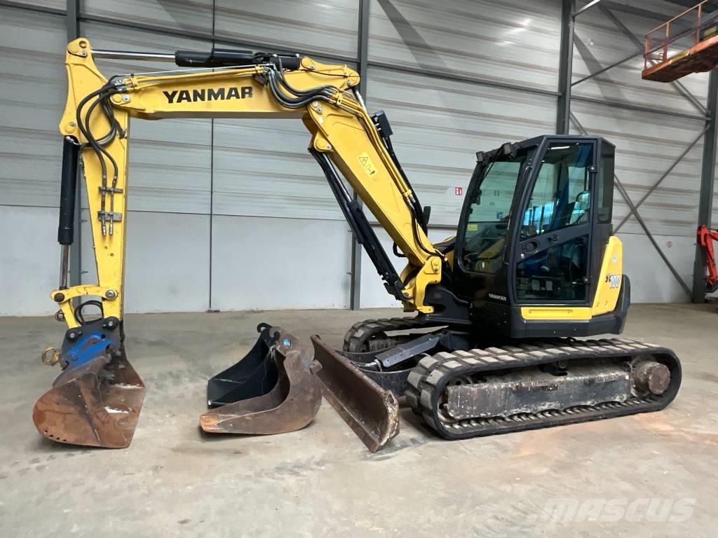 Yanmar SV 100 - 2A - 2PB Escavadoras Midi 7t - 12t