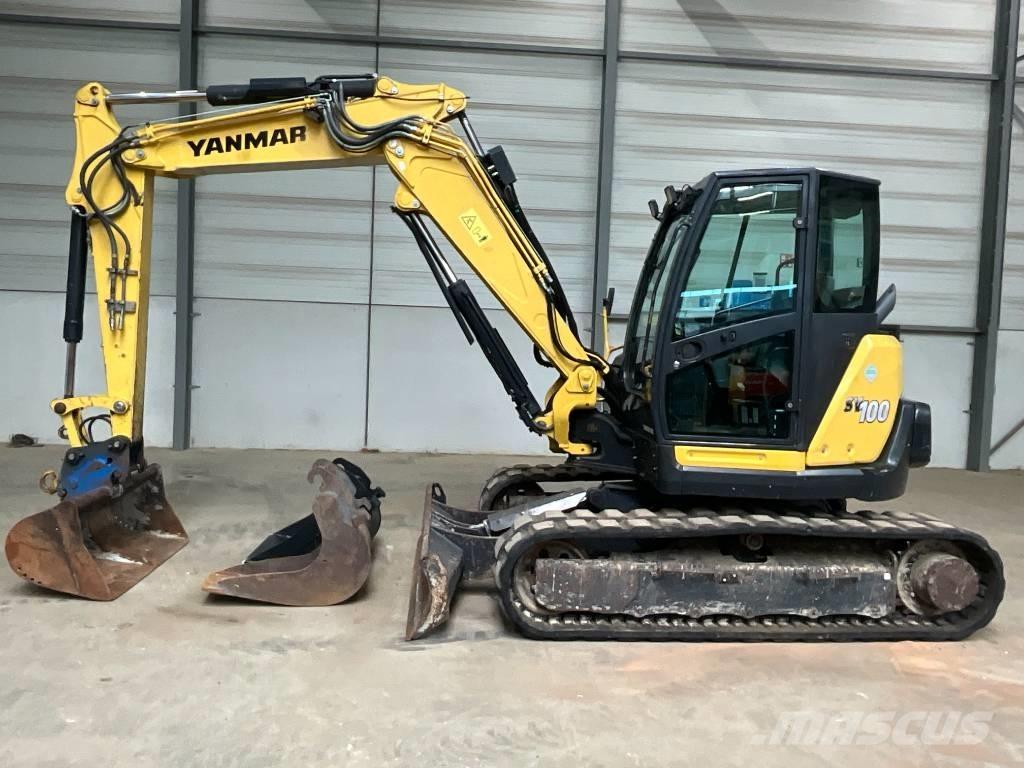 Yanmar SV 100 - 2A - 2PB Escavadoras Midi 7t - 12t