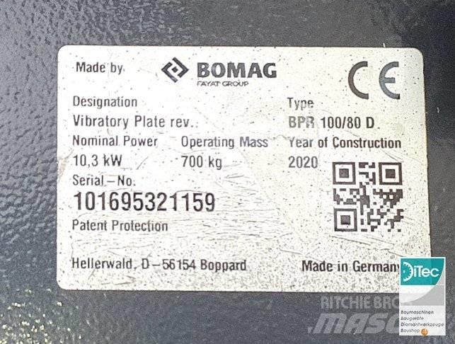 Bomag BPR 100/80 D Placas compactadoras