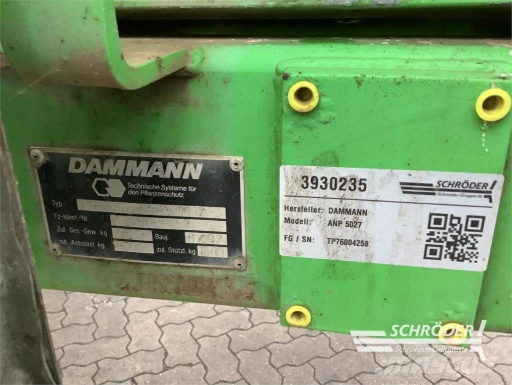 Dammann ANP 5027 Pulverizadores rebocados