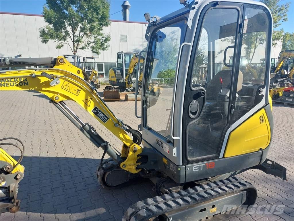 Wacker Neuson ET18 Escavadoras de rastos