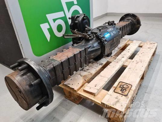 Komatsu WA 90 bridge Eixos