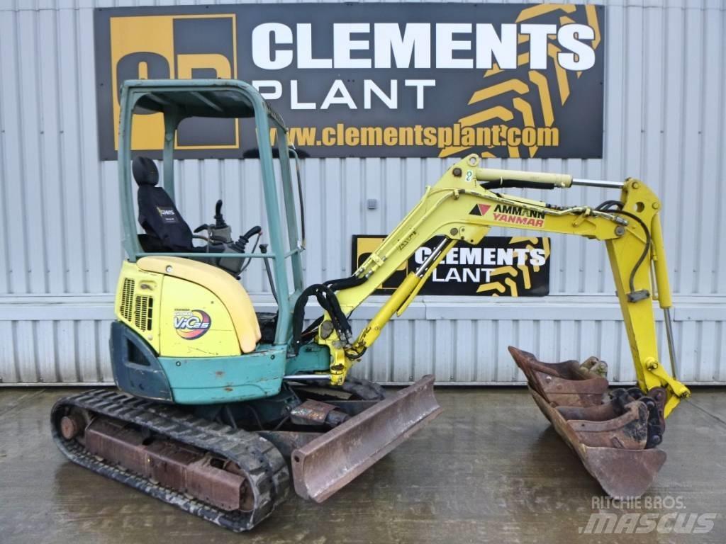 Yanmar Vio25 Mini Escavadoras <7t