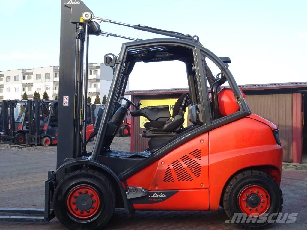Linde H45T-02 Empilhadores a gás