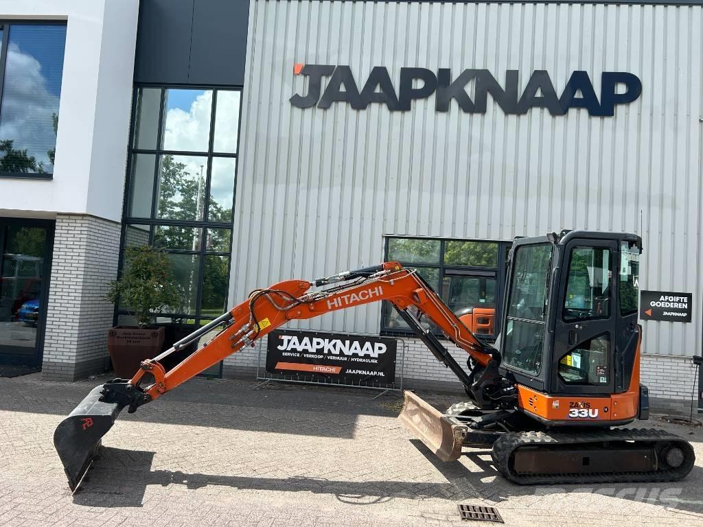 Hitachi ZX33U-6 Mini Escavadoras <7t