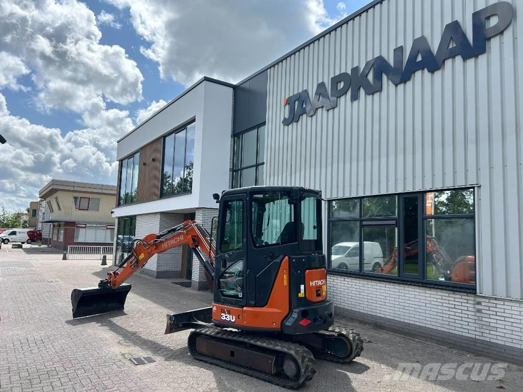 Hitachi ZX33U-6 Mini Escavadoras <7t