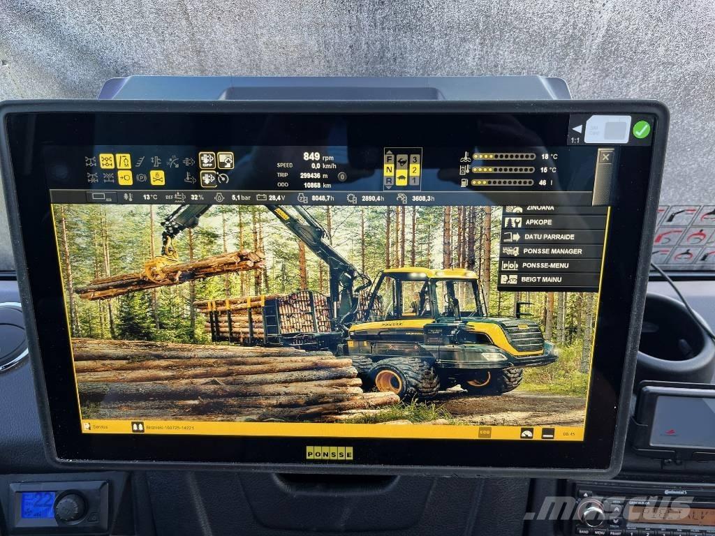 Ponsse Buffalo 8W Forwarders florestais