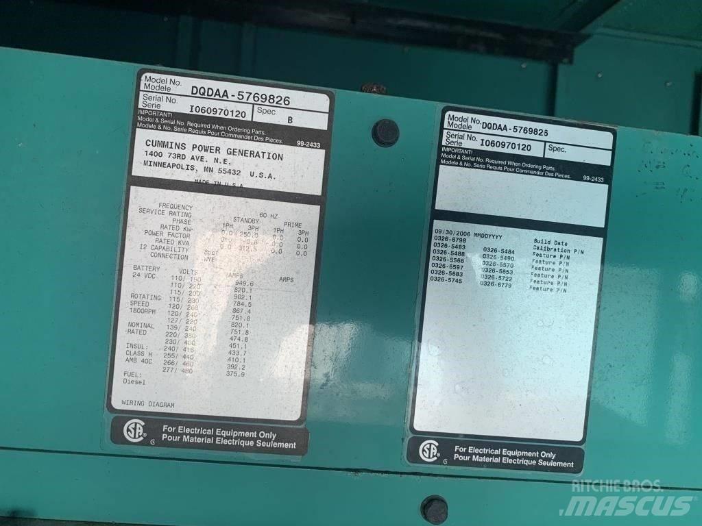 Cummins QSL9 Geradores Diesel