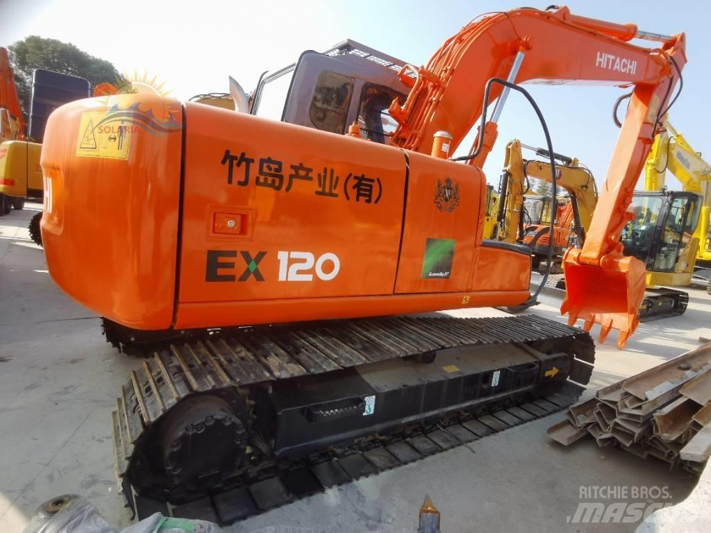 Hitachi EX 120 Escavadoras de rastos