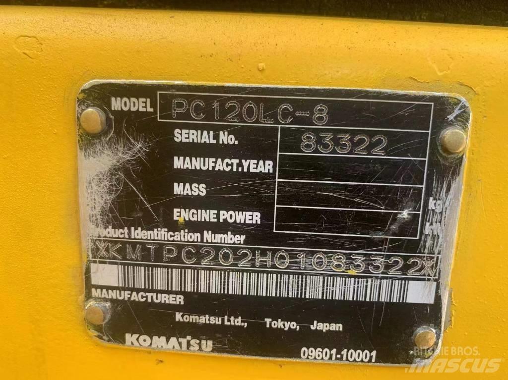 Komatsu PC 120-8 Escavadoras Midi 7t - 12t