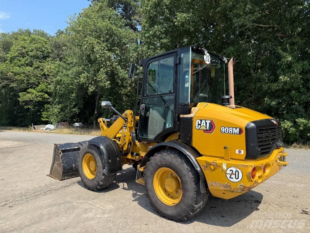 CAT 908 Pás carregadoras de rodas
