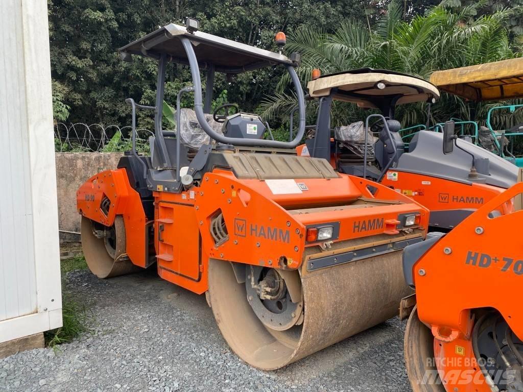 Hamm HD 90 Cilindros Compactadores tandem