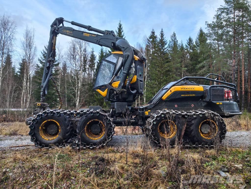 Ponsse Scorpion Processadores florestais